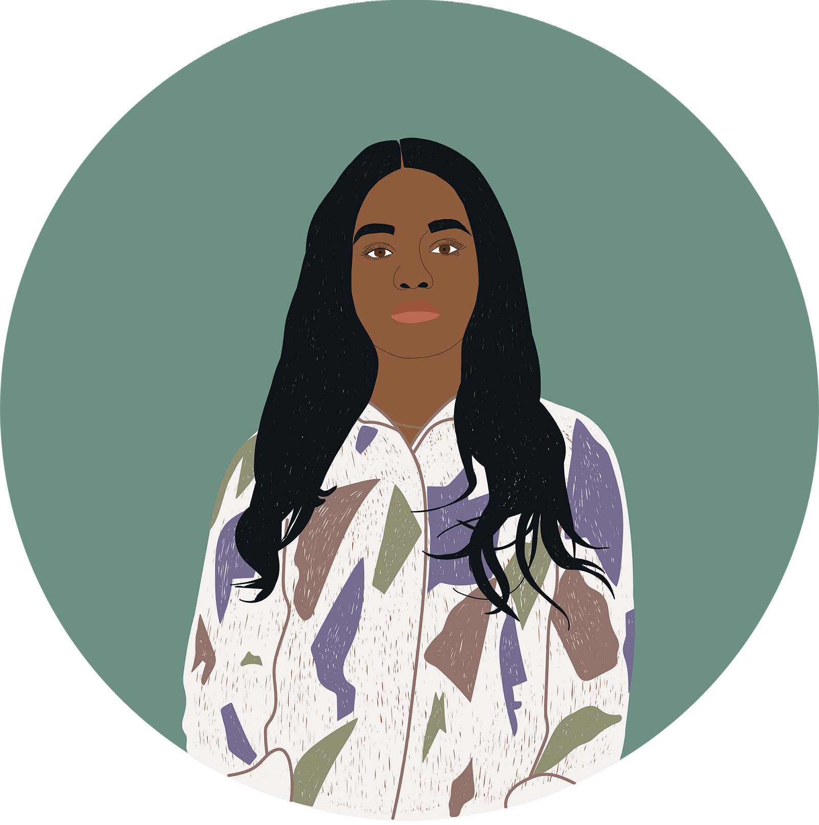 Betty Kapumba profile picture illustration